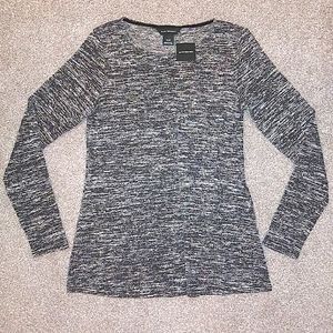 NWT Sz XS Club Monaco Dekat Tricot Top in Gray